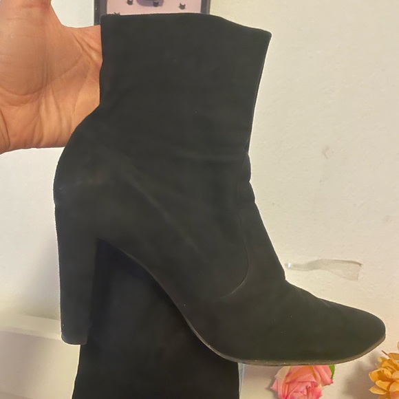 Classic ALLLEGS Stuart Weitzman Noir Ultrastretch Over the Knee Black Boots - Picture 3 of 6